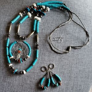 Vtg. Native Navajo Set